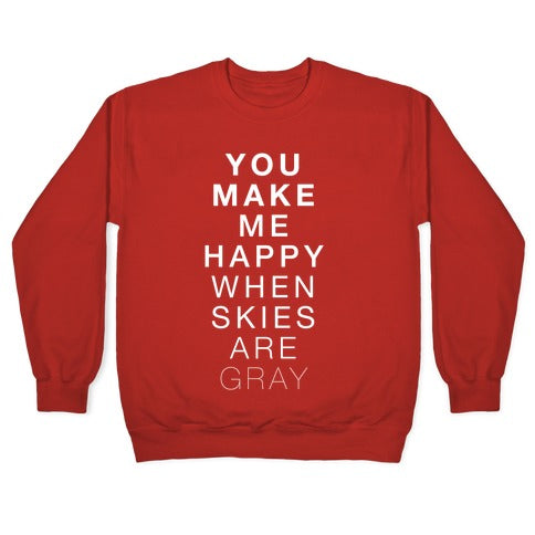 You Make Me Happy (SUNSHINE) Crewneck Sweatshirt